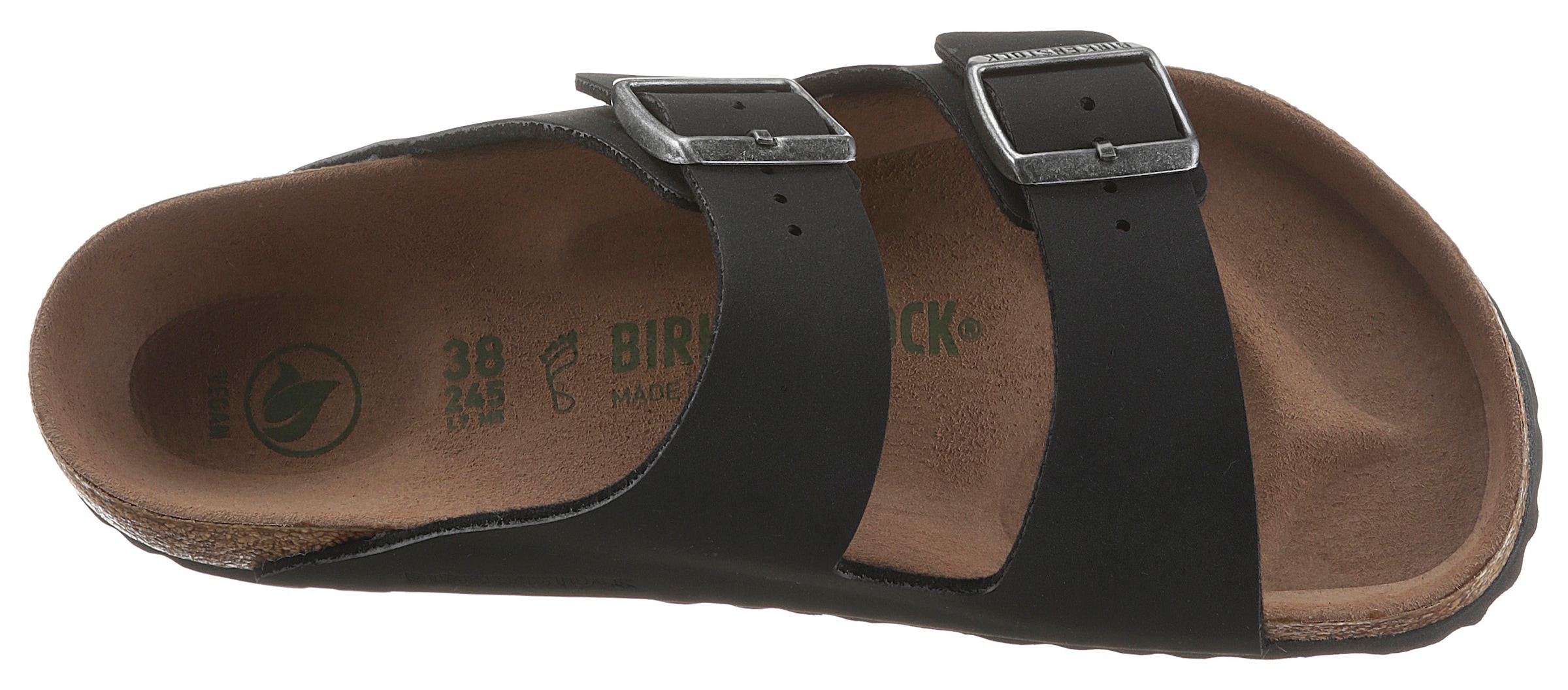 BIRKENSTOCK Pantofle 'Arizona' – černá
