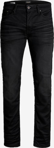 JACK & JONES Tapered Jeans 'Mike' in Schwarz: predná strana