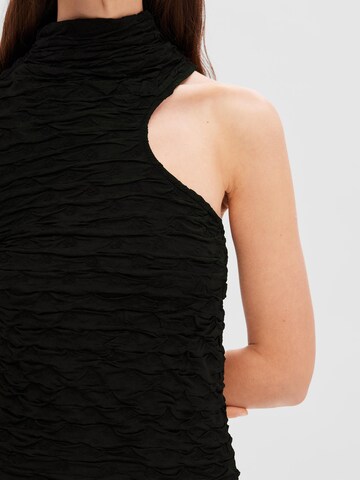 SELECTED FEMME Obleka 'LISETTE' | črna barva