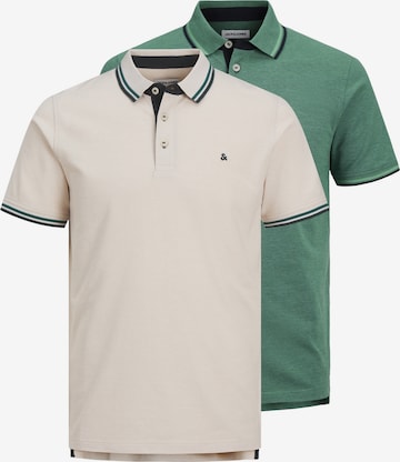 T-Shirt 'Paulos' JACK & JONES en beige : devant