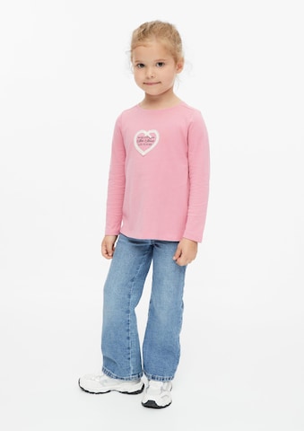 T-Shirt s.Oliver en rose : devant