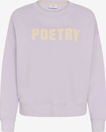 SAINT TROPEZ Sweatshirt i lilla: forside