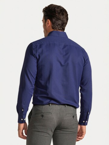 Williot Regular fit Overhemd 'Oxford' in Blauw