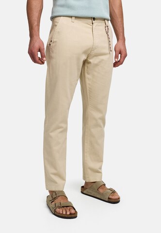 INDICODE JEANS Regular Chino 'Melio' in Beige
