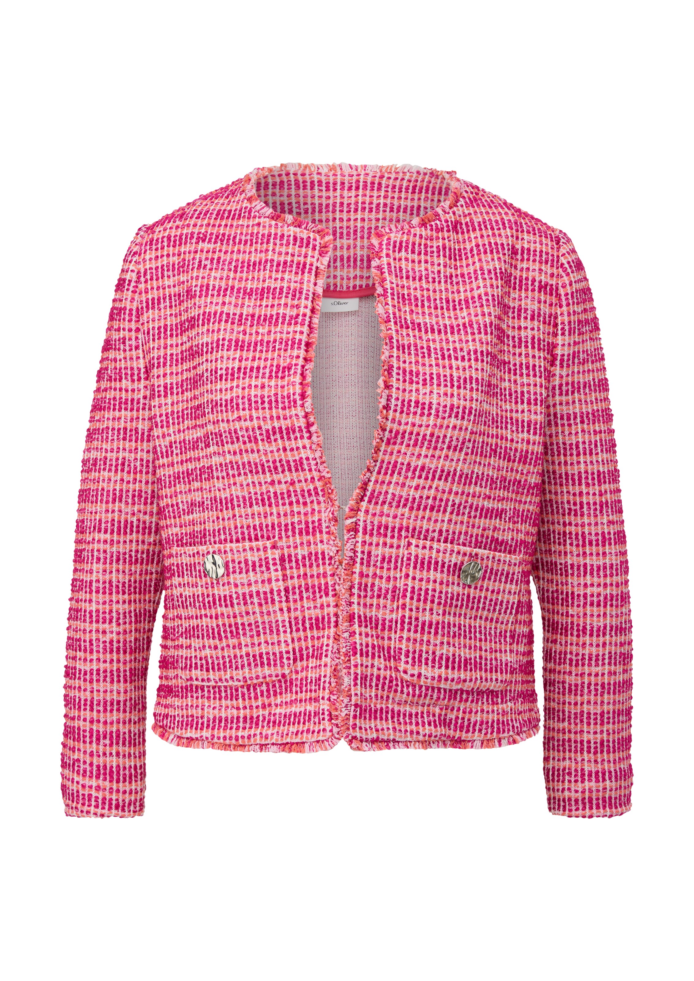 Veste mi-saison s.Oliver BLACK LABEL en rose : devant