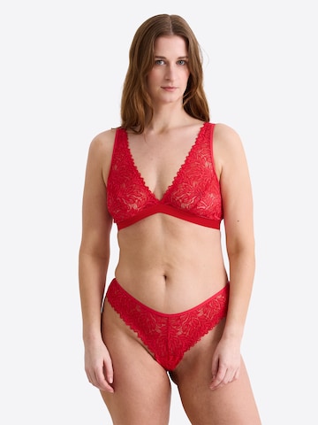 Erlich Textil - Tanga em vermelho: frente