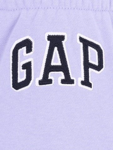 Gap Petite Normalny krój Spodnie 'HERITAGE' w kolorze fioletowy
