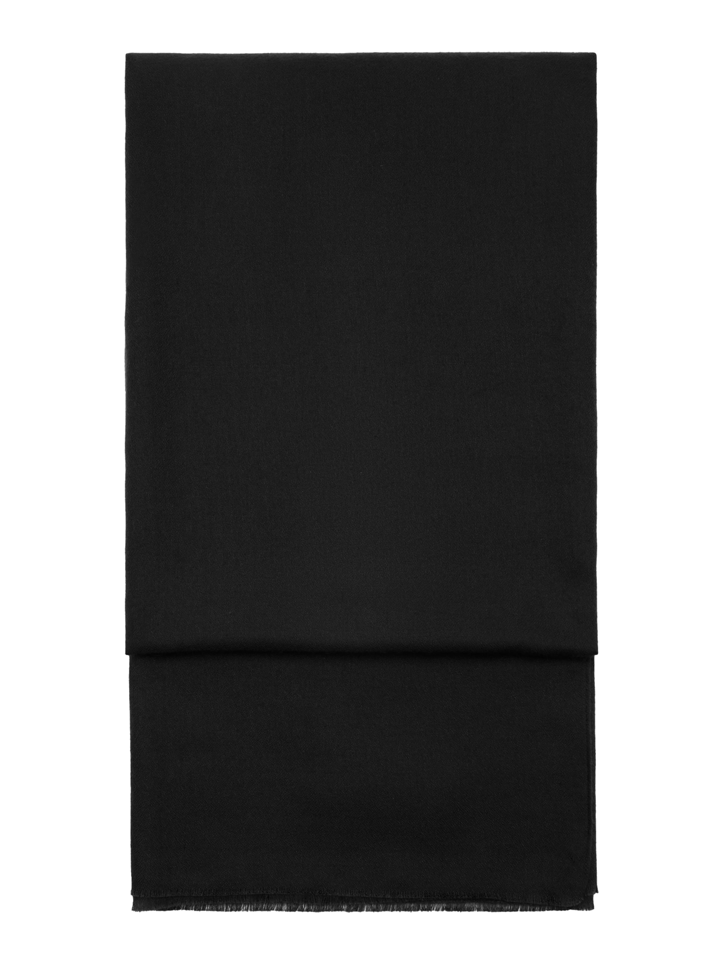 MANGO Schal 'FOULARD WIVY' in Schwarz: Vorderseite