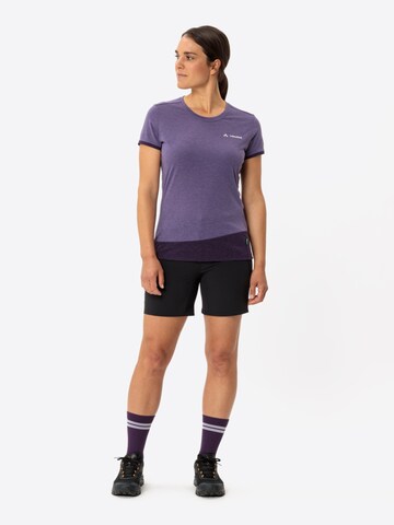 VAUDE Funktionsshirt 'Sveit' in Lila