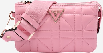 GUESS Чанта с презрамки 'LATONA' в розово: отпред