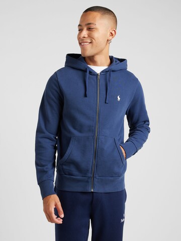 Veste de survêtement Polo Ralph Lauren en bleu : devant