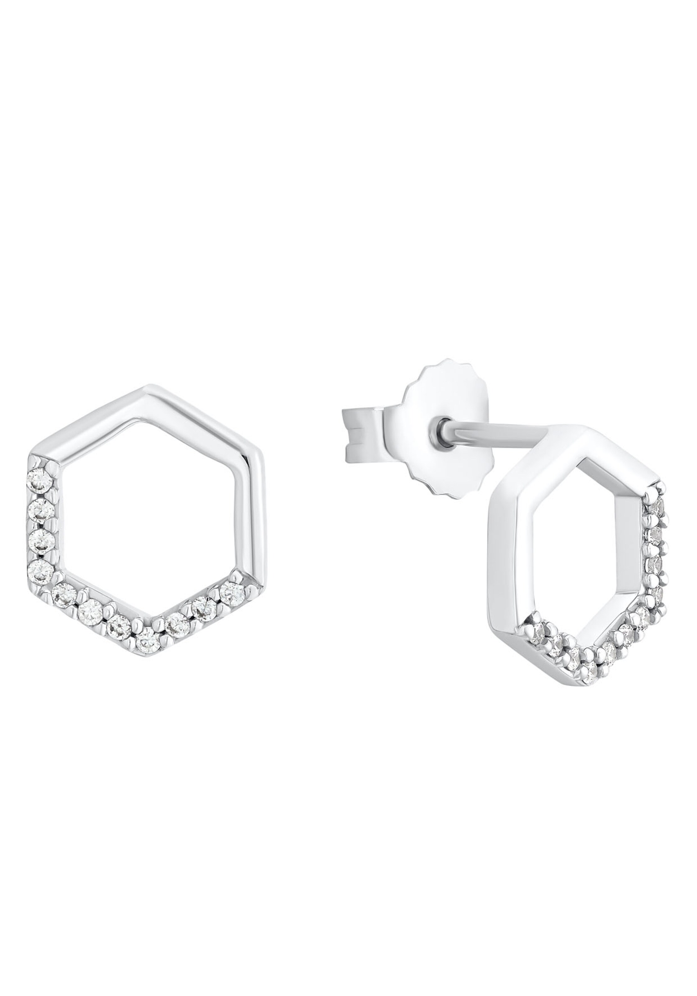 s.Oliver Earrings in Silver: front