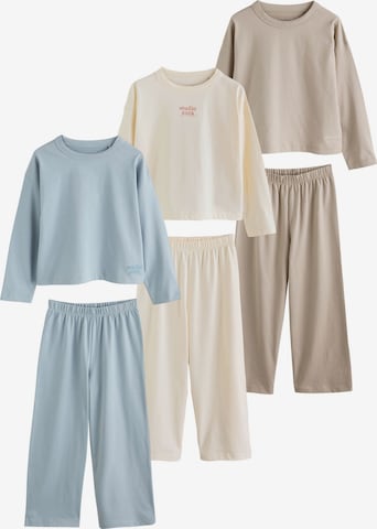 Next - Pijama 'Capybara' en beige: frente