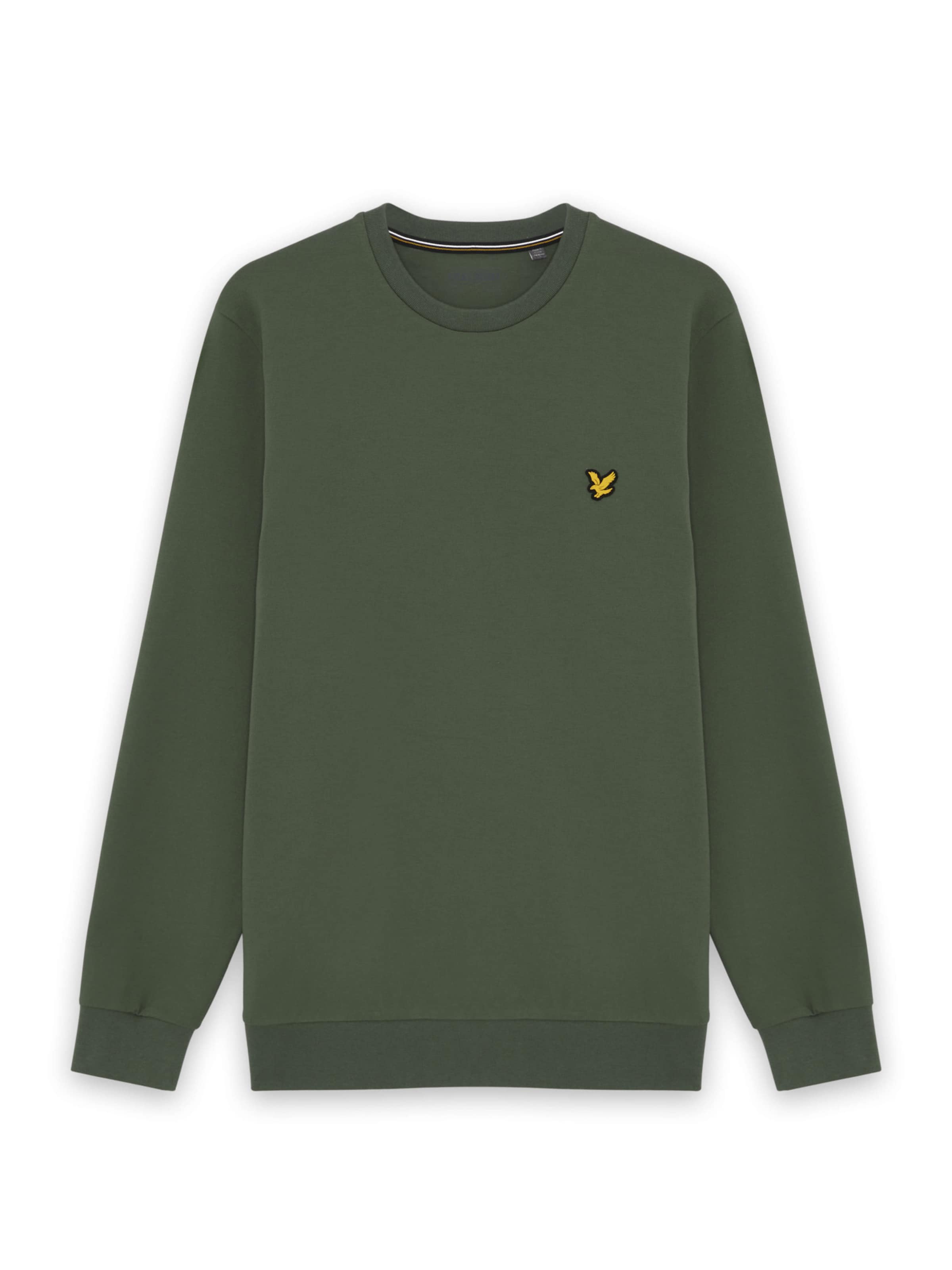 Lyle & Scott Sweatshirt 'Fly' in Groen: voorkant
