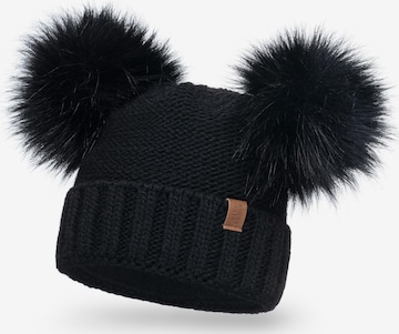 Vivisence Beanie '70106' in Black: front