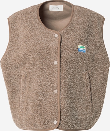 AMERICAN VINTAGE Liivi 'Hoktown' värissä beige: etupuoli