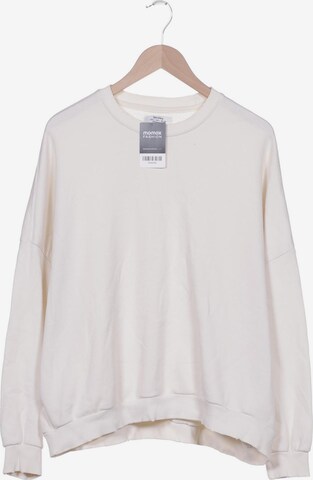 Bershka Sweater L in Weiß: predná strana