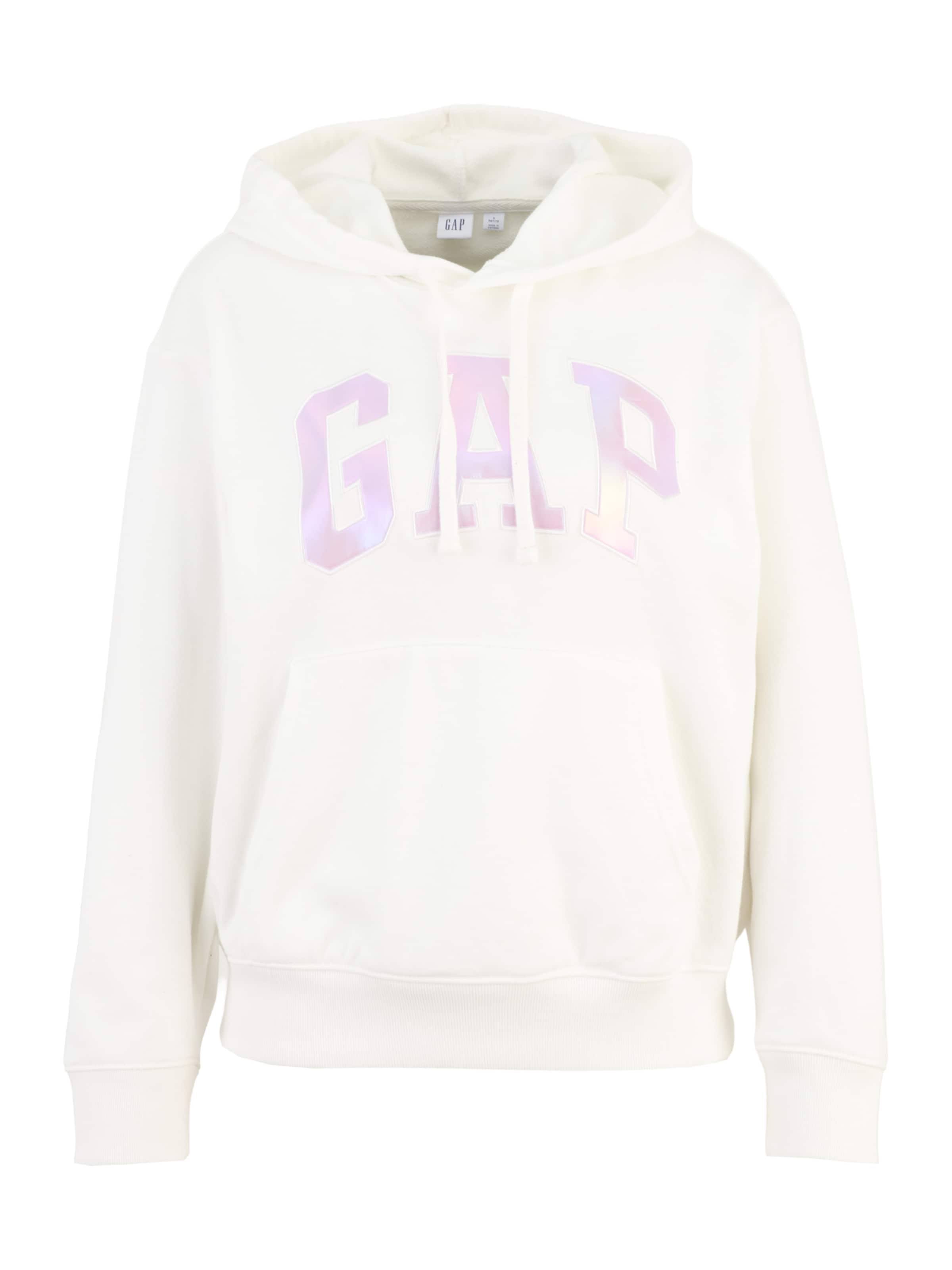 Gap Tall Sweatshirt 'HERITAGE' i hvid: forside
