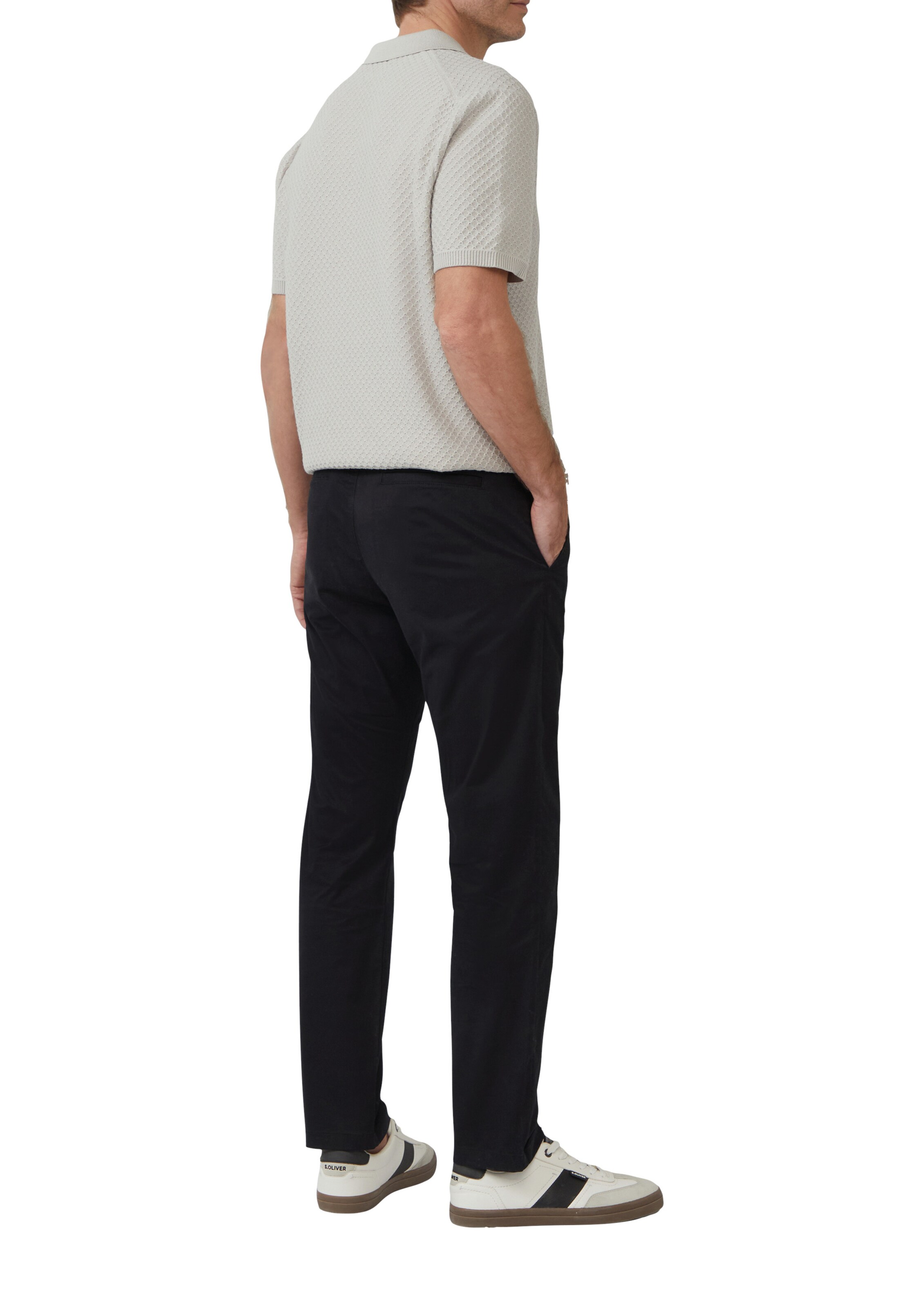 Regular Pantalon chino s.Oliver BLACK LABEL en noir