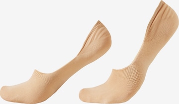 CALZEDONIA Ankle Socks in Beige: front