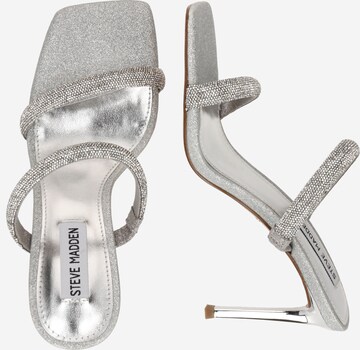 Sandales 'EMPORIUM' STEVE MADDEN en argent