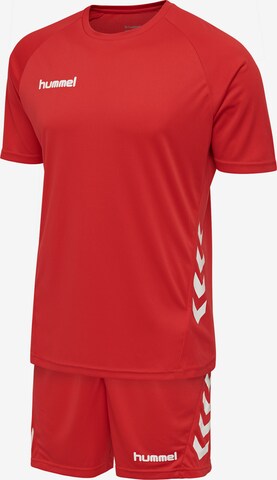 Hummel Trainingspak in Rood: voorkant