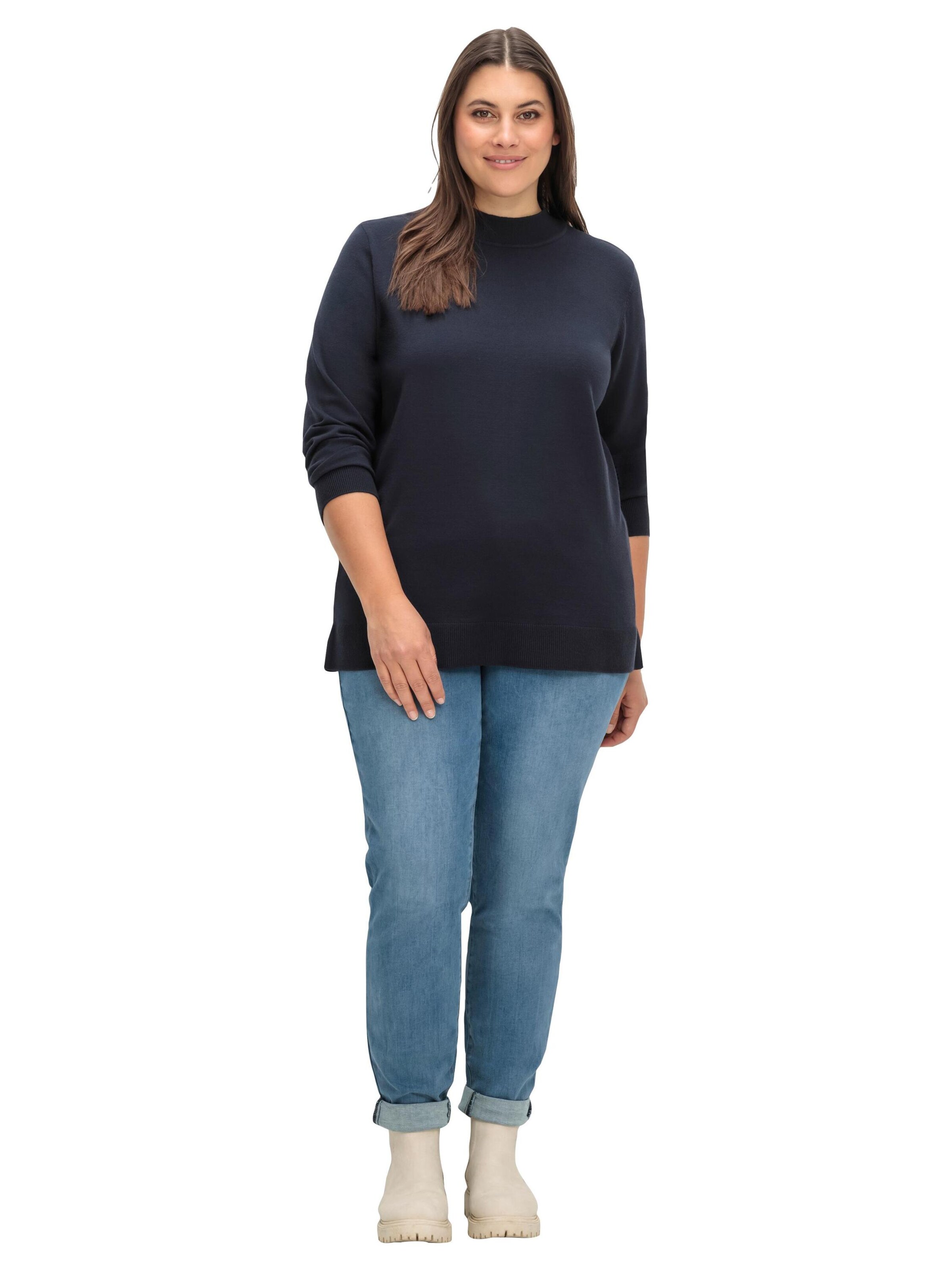 Pullover di SHEEGO in blu