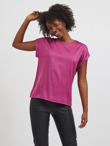 VILA Shirt 'ELLETTE' in Pink: front