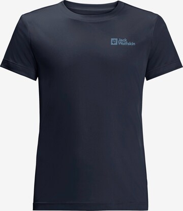 T-Shirt fonctionnel 'ACTIVE SOLID' JACK WOLFSKIN en bleu : devant