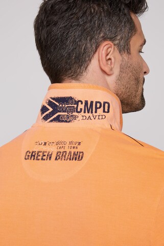 CAMP DAVID Shirt in Orange