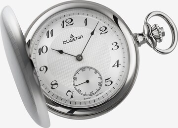 DUGENA Analog Watch in Silver: front