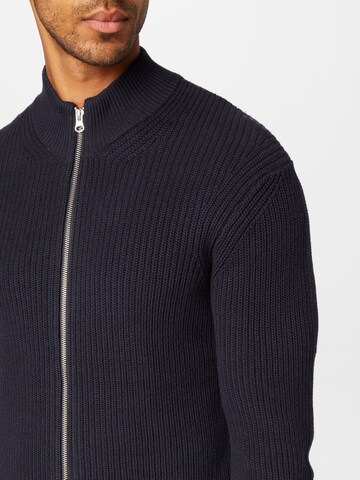 Casual Friday Strickjacke 'Kurt' in Blau