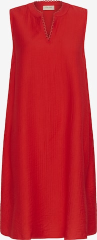 Cream Jurk 'CRLori' in Rood: voorkant