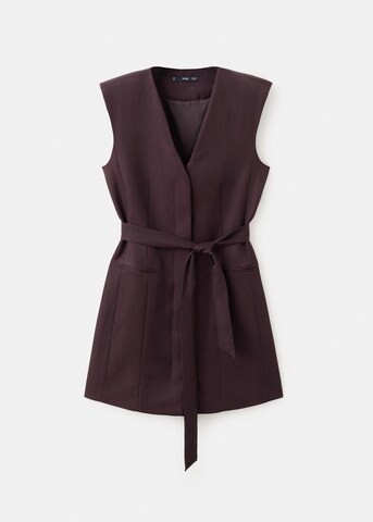 MANGO Kleid 'Cherry' in Braun