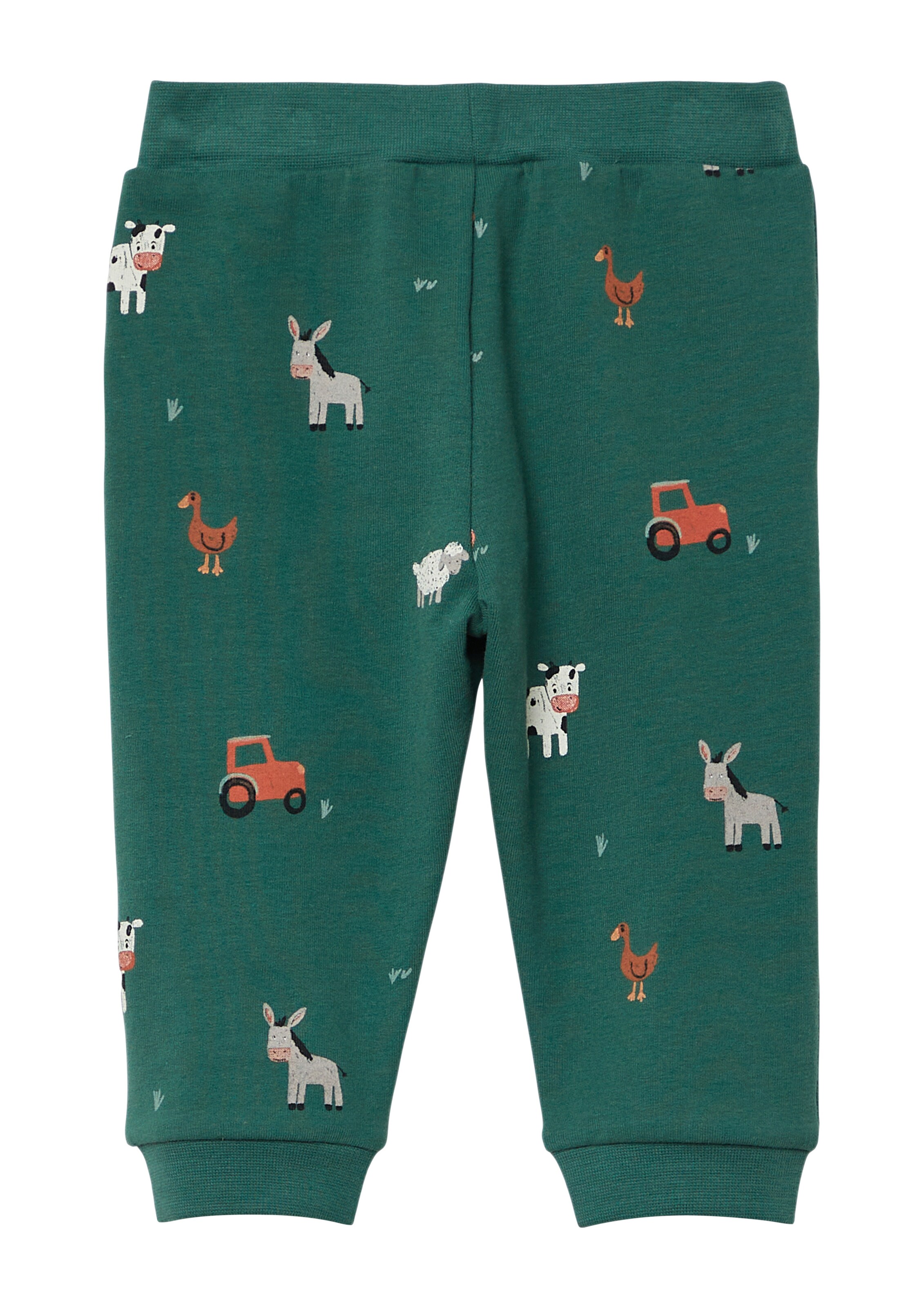 s.Oliver Tapered Broek in Groen