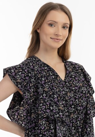 Usha Blouse in Zwart