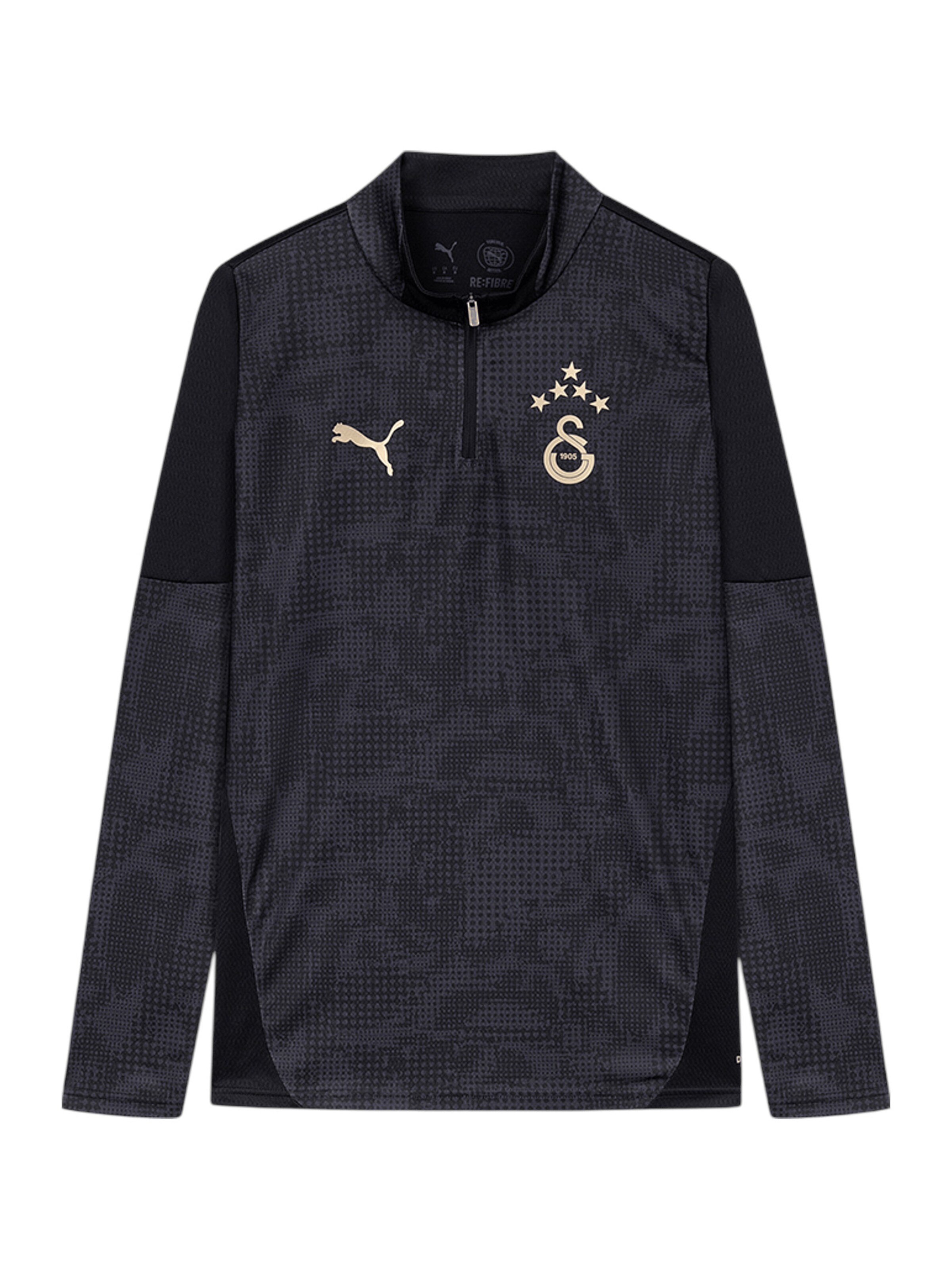 PUMA Sweatshirt in Schwarz: Vorderseite