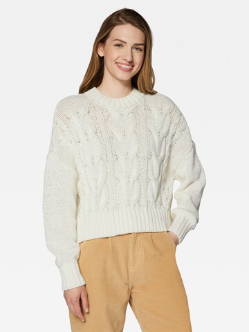 Mavi Sweater in White: front