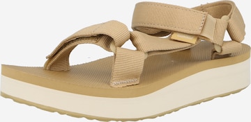 Sandalo di TEVA in beige: frontale