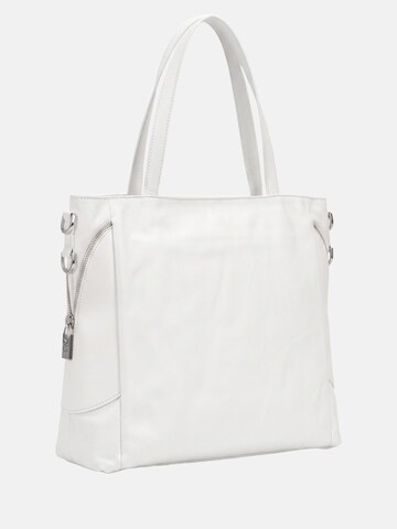 Borsa a spalla di Virginia Rhinè in bianco