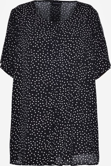GOZZIP Bluse 'Alice' in schwarz / weiß, Produktansicht