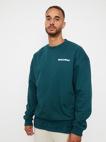 Multiply Apparel Sweatshirt i blå