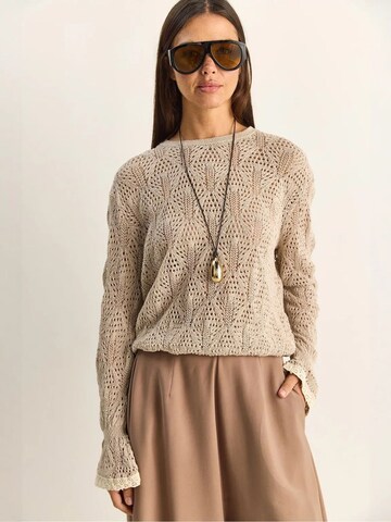 Bianco Lucci - Pullover 'Pullover' em cinzento