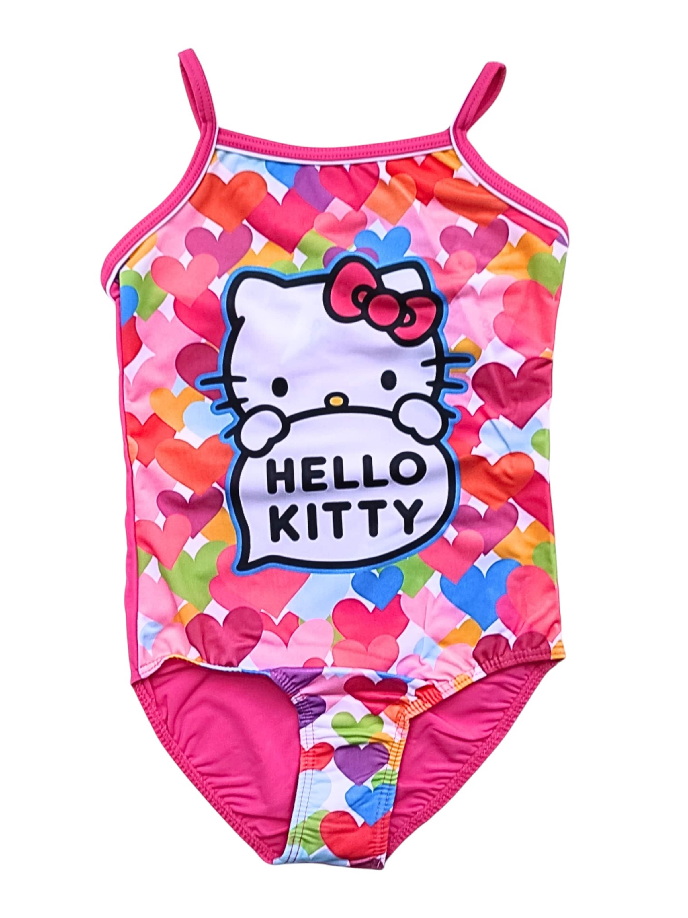 HELLO KITTY Swimsuit 'Hello Kitty' in Pink: front