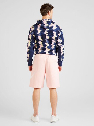 Nike Sportswear Normalny krój Spodnie 'Club' w kolorze różowy