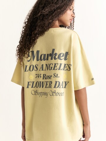 T-shirt Pull&Bear en jaune