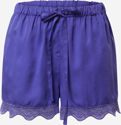 Underprotection Pantalon de pyjama 'Carry' en violet foncé, Vue avec produit
