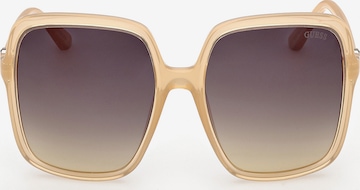 Occhiali da sole di GUESS in beige: frontale