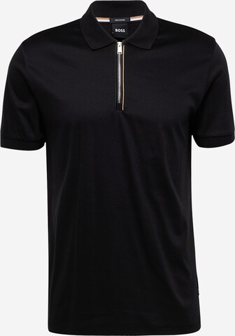 BOSS - Camiseta 'C-Polston 36' en negro: frente