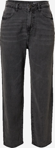 Noisy may Loose fit Jeans in Black: front